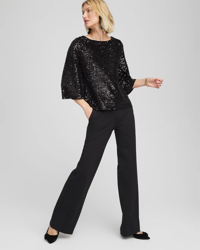 Sparkling Sequin Party Tee - image 2
